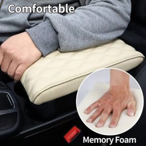 🔥LAST DAY 50% OFF🔥Box Pad – 🎉 Memory Foam Artificial Leather Car Armrest Box Pad