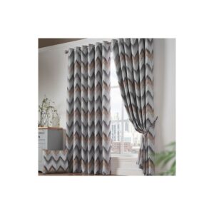 Oslo Eyelet Blackout Curtains - Ochre